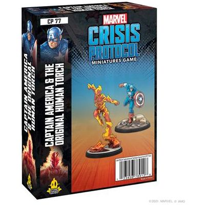 Marvel: Crisis Protocol - Captain America & The Original Human Torch