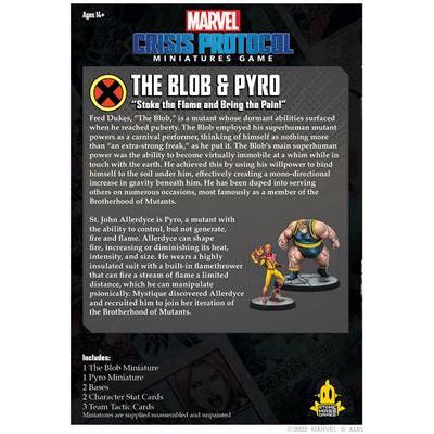 Marvel: Crisis Protocol - The Blob & Pyro