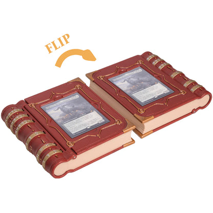 Quartermaster Direct MTG Commander Codex deck box with secure lid and durable design for storing Magic: The Gathering cards.