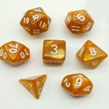TCB 7-Piece Acrylic/Resin Dice Sets 1/2 - TCB Games & Collectibles