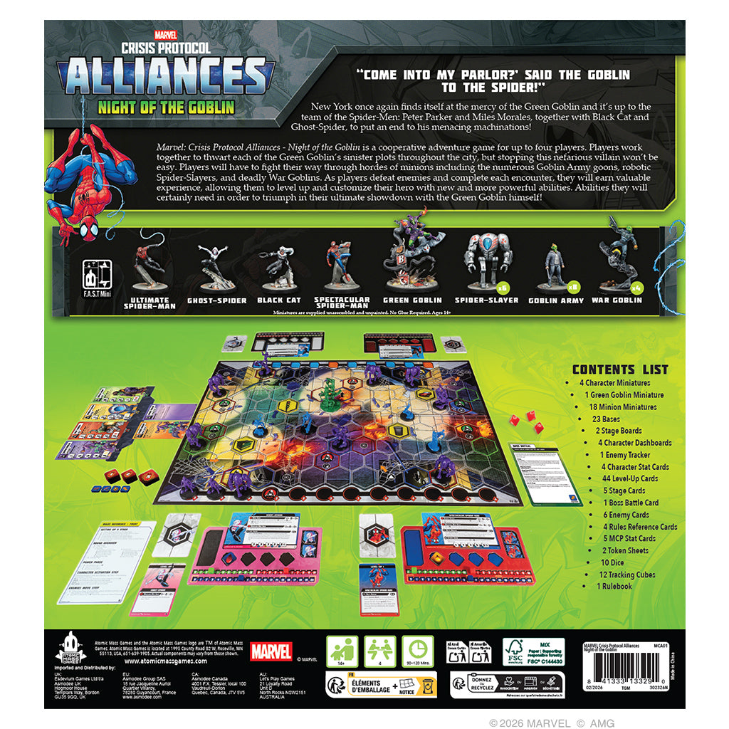 Marvel: Crisis Protocol Alliances - Night of the Goblin Pre-Order