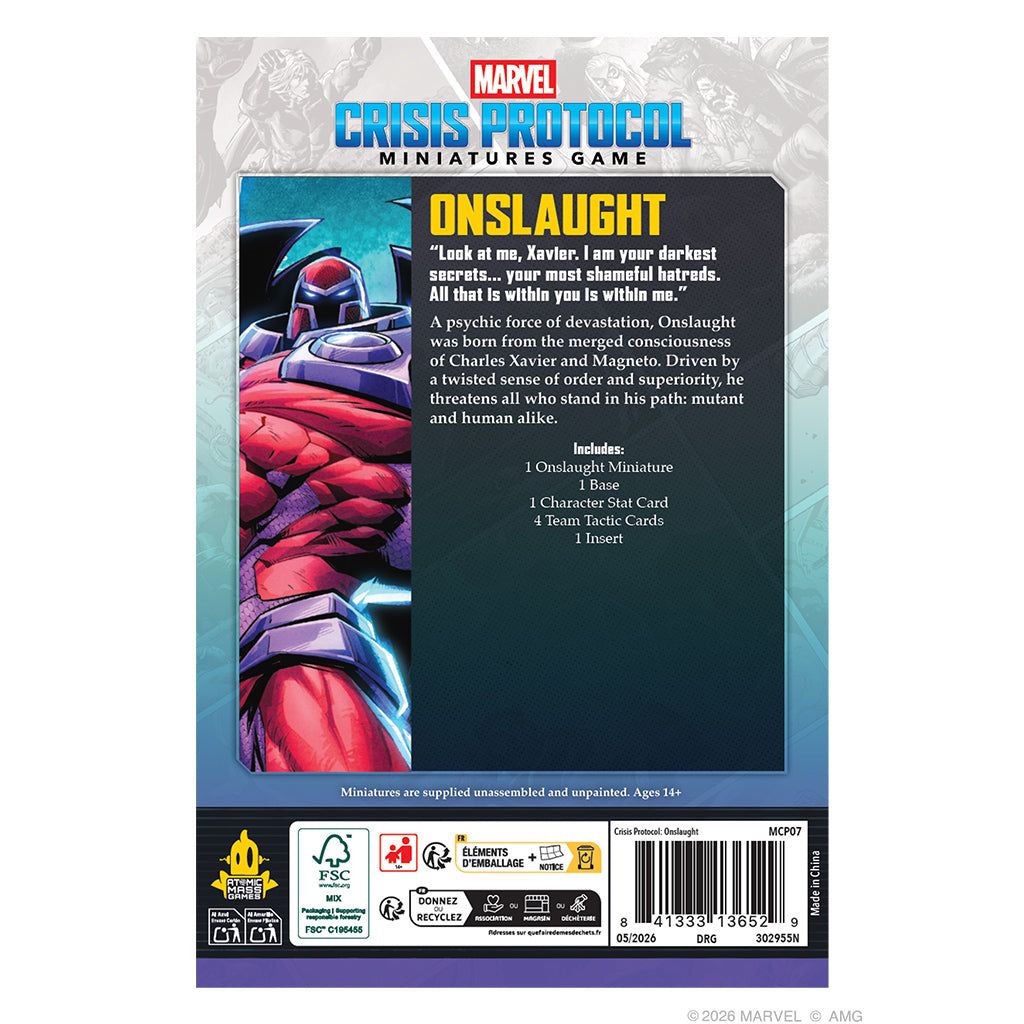 Marvel: Crisis Protocol - Onslaught Pre-Order