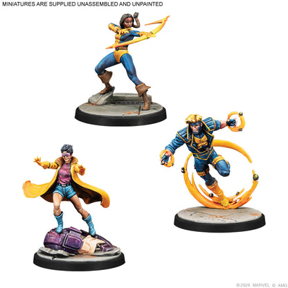 Pre-Order Marvel Crisis Protocol – Mirage, Havok, Jubilee & Multiple Man