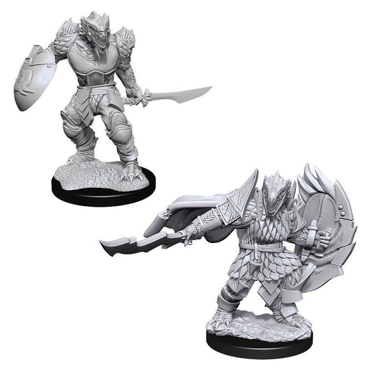 D&D: Nolzur's Marvelous Unpainted Miniatures - W15 Dragonborn Male Fighter - TCB Games & Collectibles