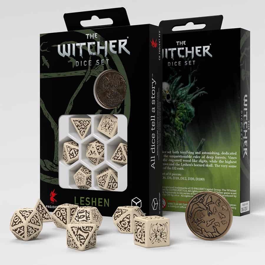 Witcher Dice Set - Leshen, Master of Crows