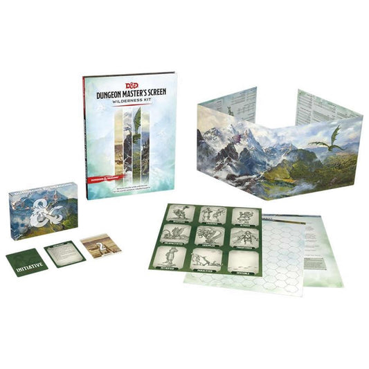 D&D: Dungeon Master’s Screen - Wilderness Kit