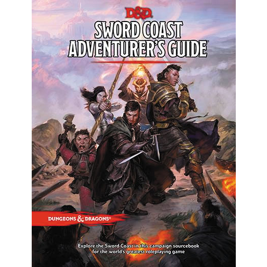 D&D RPG Sword Coast Adventurer's Guide Hardcover