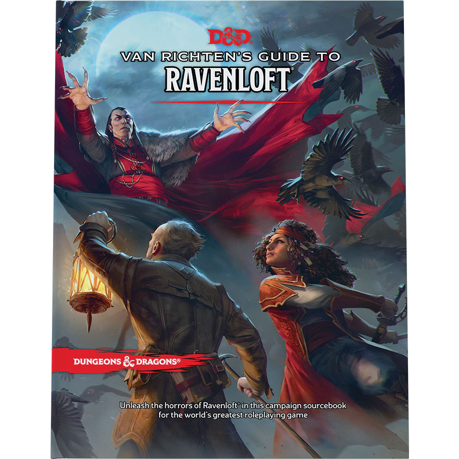 D&D RPG Van Richten's Guide to Ravenloft Hardcover Book