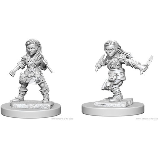 D&D Nolzur's Marvelous Unpainted Miniatures: Halfling Female Rogue