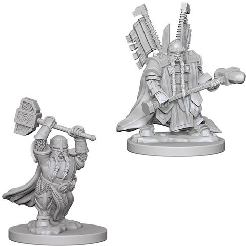 D&D Nolzur's Marvelous Unpainted Miniatures: Dwarf Male Paladin