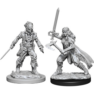 D&D Nolzur's Marvelous Unpainted Miniatures: Vampire Hunters 2 figures