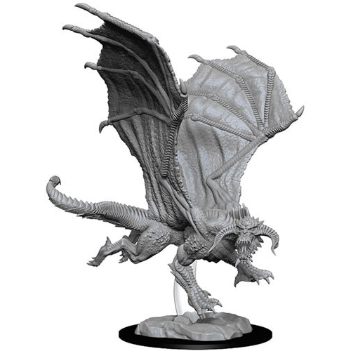 D&D Nolzur's Marvelous Unpainted Miniatures: Young Black Dragon