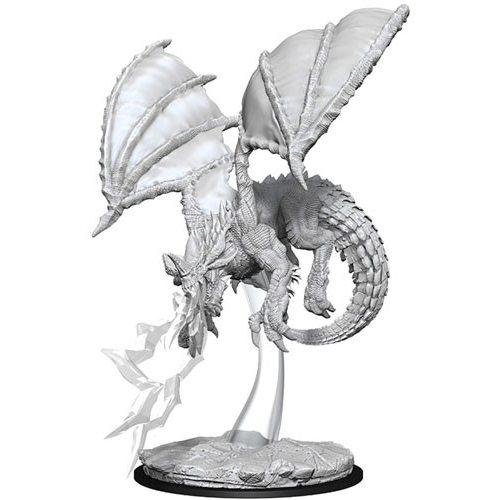 D&D Nolzur's Marvelous Unpainted Miniatures: Young Blue Dragon