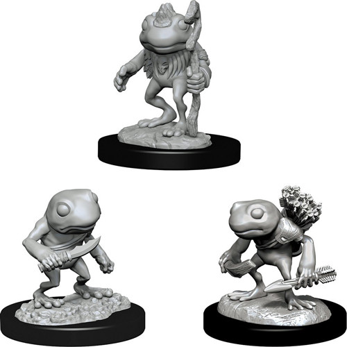 D&D Nolzur's Marvelous Unpainted Miniatures: Grung 3 figures