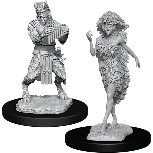 D&D Nolzur's Marvelous Unpainted Miniatures: Satyr & Dryad