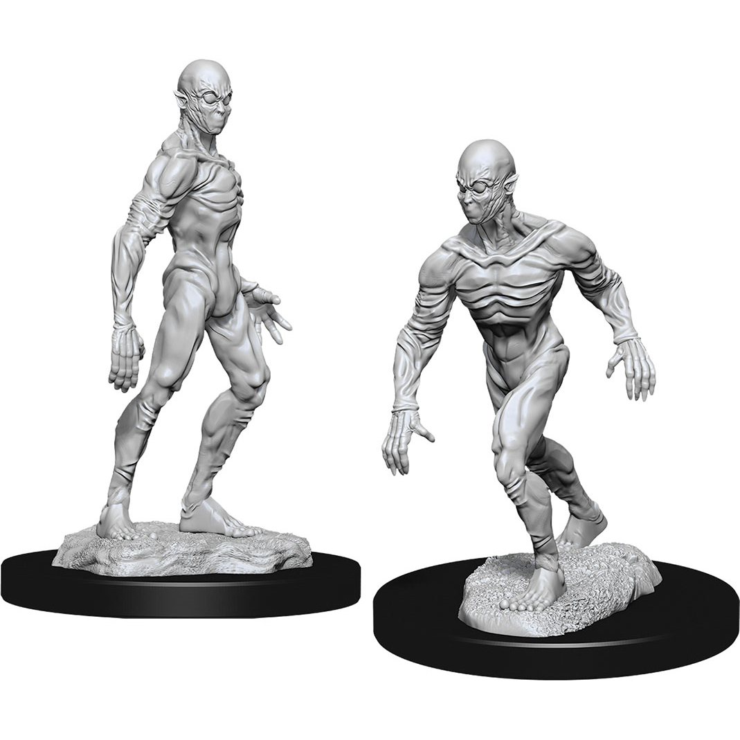 D&D Nolzur's Marvelous Unpainted Miniatures: Doppleganger 2 figures