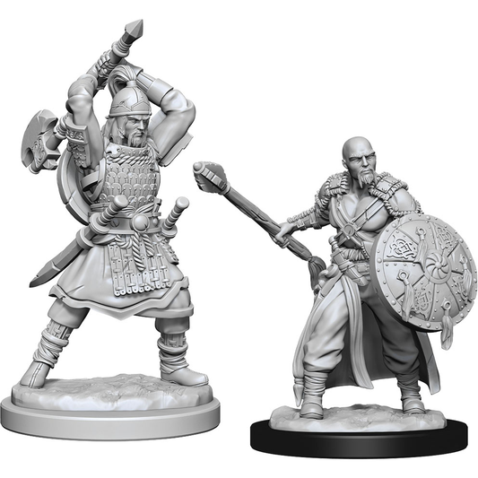 D&D Nolzur's Marvelous Unpainted Miniatures: Human Male Barbarian W13 2 figures