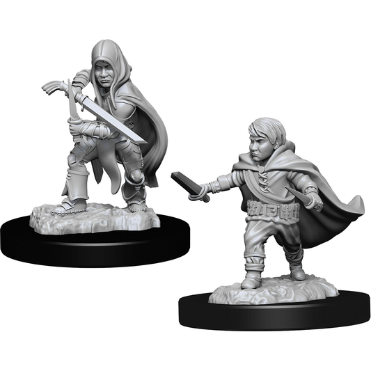 D&D Nolzur's Marvelous Unpainted Miniatures: Halfling Male Rogue W13 2 figures