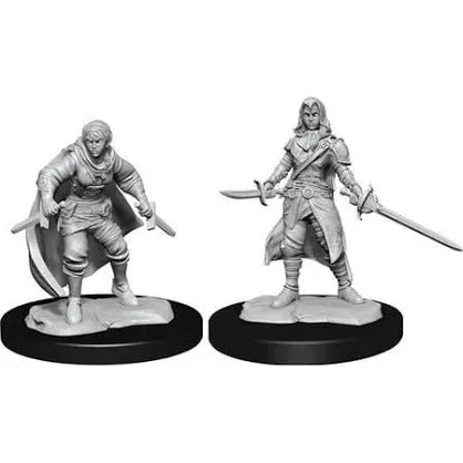 D&D Nolzur's Marvelous Unpainted Miniatures: Elf Rogue & Half-Elf Rogue Protege W19 - TCB Toys Comics & Games