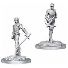 D&D Nolzur's Marvelous Unpainted Miniatures: Drow Fighters W18 - TCB Toys Comics & Games