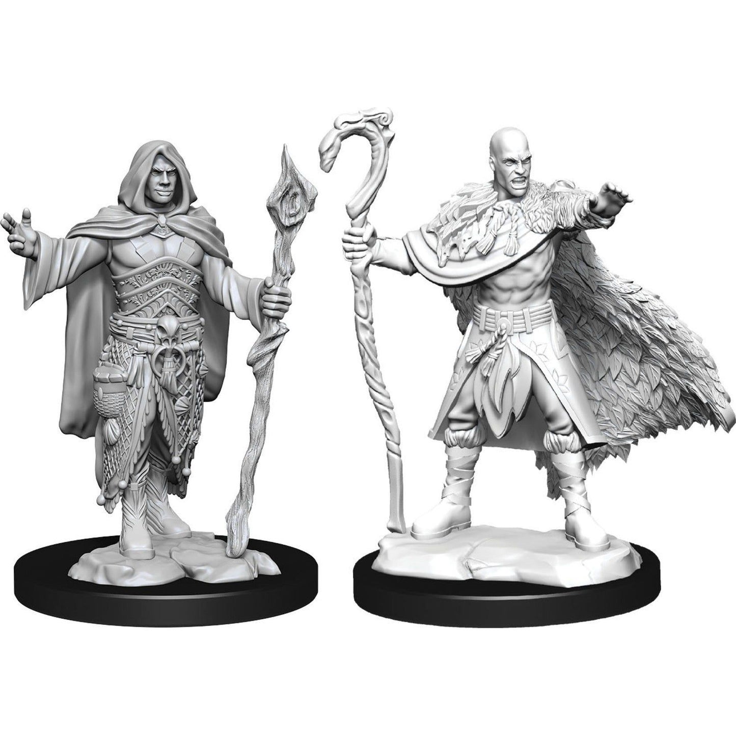 D&D Nolzur's Marvelous Unpainted Miniatures: Human Male Druid W14 - TCB Toys Comics & Games